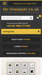 Mobile Screenshot of on-linepaper.co.uk